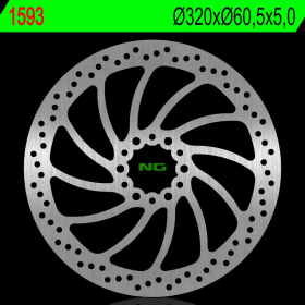 NG Front Fixed Brake Disc 320X60.5X5.0mm Kawasaki J 300cc 14-18