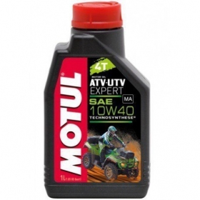 Alyva MOTUL ATV-UTV EXPERT 10W40 Pusiau sintetinė - 4T - 1L