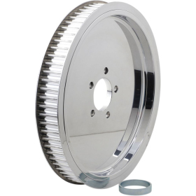 BELT DRIVES LTD. Polished 1-1/2" Rear Belt Pulley Harley Davidson FLHR / FLHRCI / FLHRI 1340-1450cc 86-99