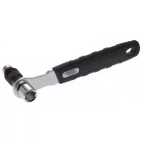 Rear sprocket block removal tool with handle