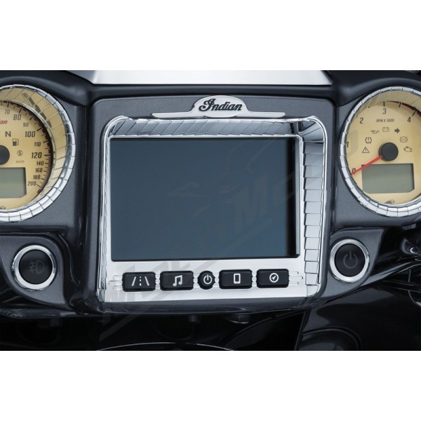 KURYAKYN Aztec Touchscreen Stereo Accent Indian Chieftain / Rodamaster 1810/1890 17-22