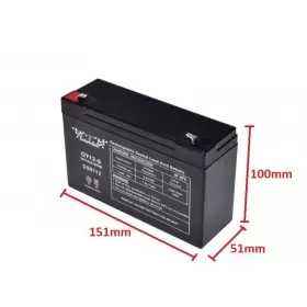 Akumuliatorius 6V 12Ah