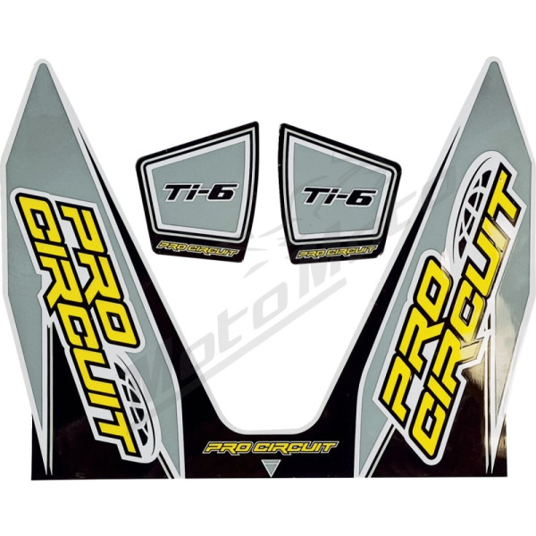 PRO CIRCUIT Ti-6 Exhaust Decals