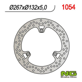 NG BRAKES Fixed Rear Brake Disc 267mm Yamaha Grand / Majesty / YP 250-400cc 04-13