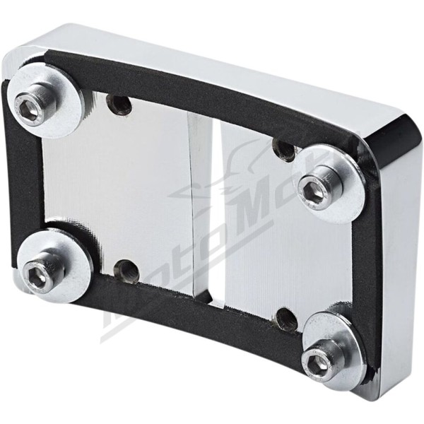 HEINZ BIKES Licence Plate Mount Chrome Harley Davidson FLD / FLHR / FLHRC / FLS / FXDF / FXS 1450/1800 99-17