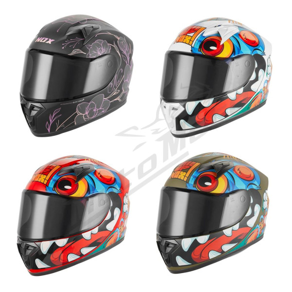 NOX Full-Face Helmet N731 SCRAPSY Junior