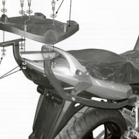 KAPPA Rear storage box bracket Suzuki GSX / GSF 650-1250 06-16