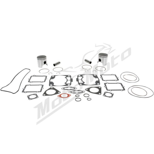 WISECO Piston Kit with Gaskets POLARIS IQ / PRO 440cc 02-07 Ø65,86 