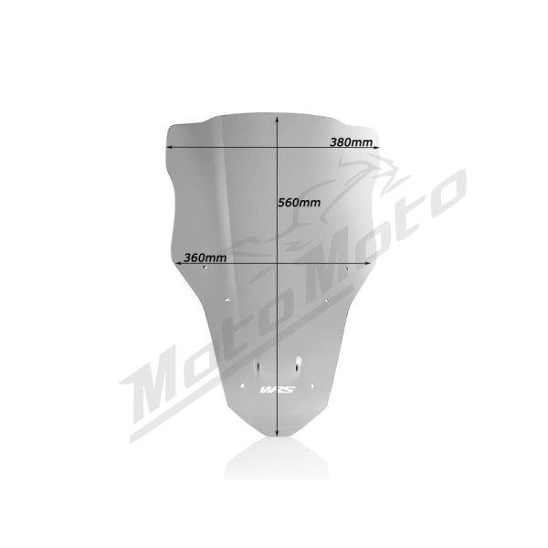 WRS HO003F TOURING Windscreen Smoke Honda CRF 1000L ABS 16-19