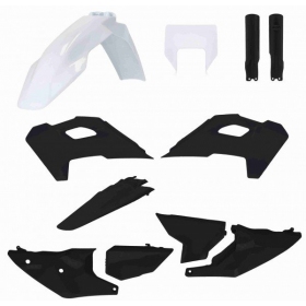 Plastics set ACERBIS Husqvarna TE / FE 150-501cc 2024 White/Black