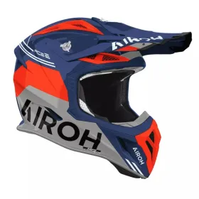 AIROH Aviator Ace II Krosinis šalmas Fury blizgus