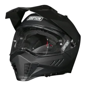Motocross Helmet SIMPSON Xcursion matt black