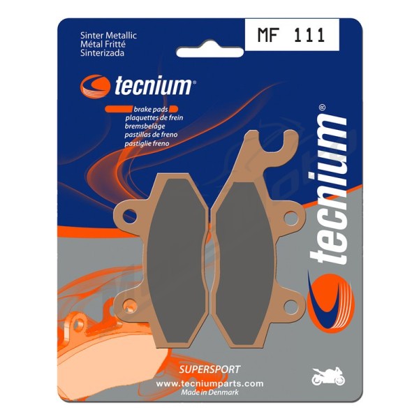 TECNIUM Street Performance Sintered Metal Brake pads Fantic / Piaggio / Triumph / Vespa / Aprilia 50/500 93-24
