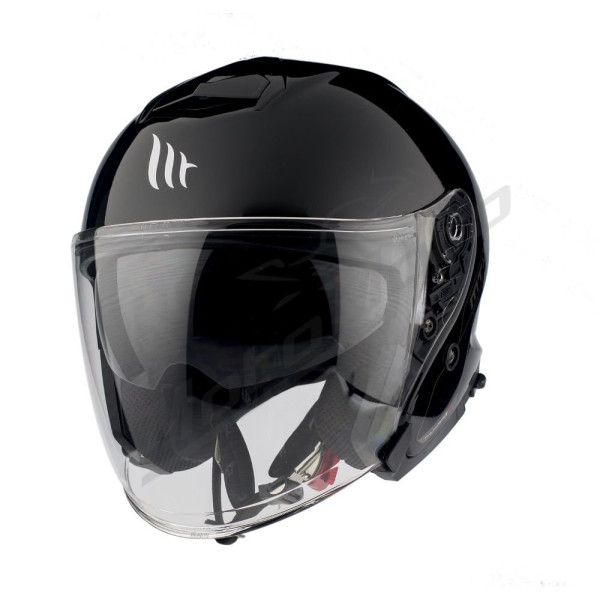 Mt Helmets atviras šalmas thunder 3 sv jet solid