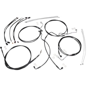 MAGNUM SHIELDING XR Handlebar Installation Kit Black 30.5/35.5cm Harley Davidson FLHR / FLHRC / FLHRXS 1750/1868 17-20