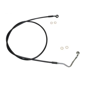 MAGNUM SHIELDING XR Upper Front Brake Line ABS Black Harley Davidson FLHTCUTG / FLHTCUTGSE 1750/1923 19-24 162.5cm