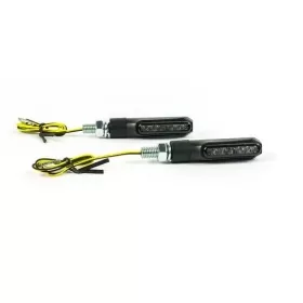 PARTS UNLIMITED Universal Smoked Turn Lights 2pcs