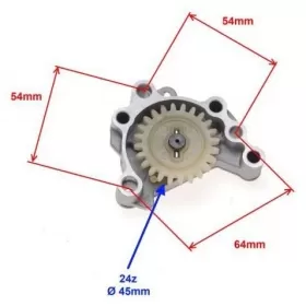 Oil pump ROMET ZETKA 50cc 4T