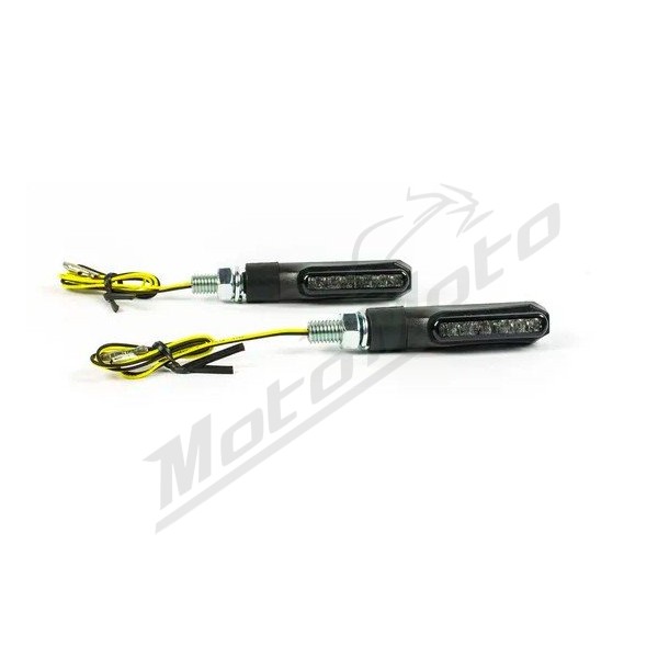 PARTS UNLIMITED Universal Smoked Turn Lights 2pcs