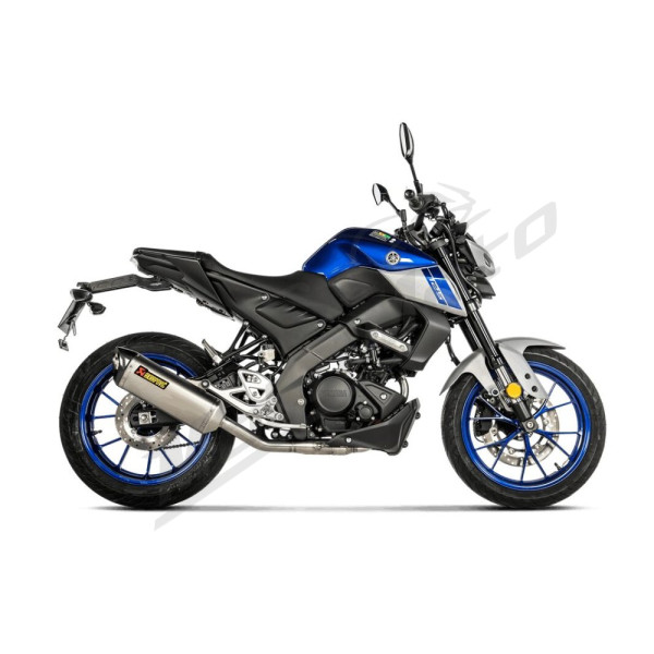 AKRAPOVIC Racing Line Full Exhaust System Stainless Steel / Carbon Fiber / Titanium Yamaha MT / R125 / R25 125-250 21-25