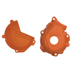 Polisport alternator cover (lid) cover and clutch cover and water pump cover kit KTM / Husqvarna 250-350 16-22