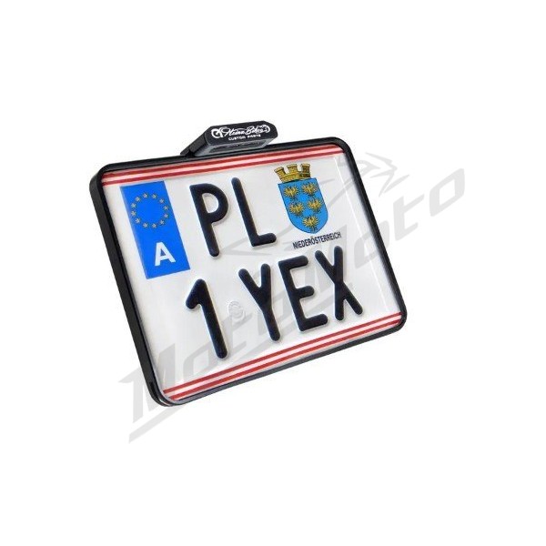 HEINZ BIKES Slip-In License Plate Mount 