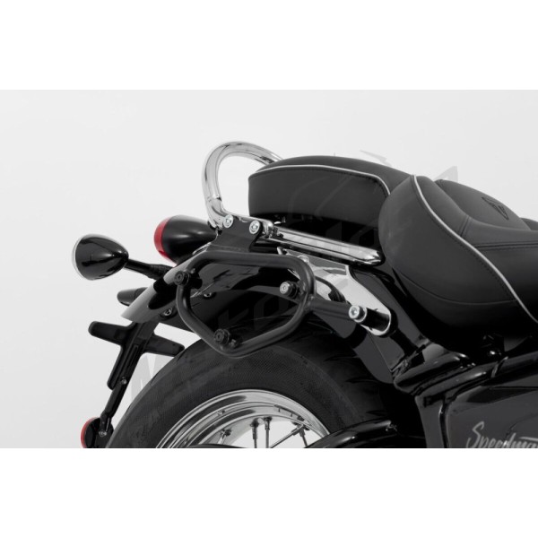 SW-MOTECH Legend Gear LC2 šoninės daiktadėžės Brown Edition Triumph Bonneville 1200 Speedmaster 18-24