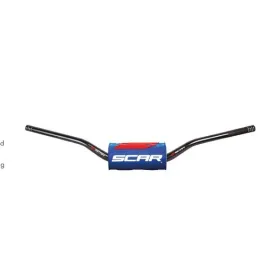 Scar Racing Vairas Ø28,6mm Juoda/Mėlyna