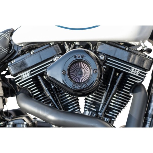 S&S CYCLE Air Stinger Stealth Air Cleaner Kit Harley Davidson FLHR / FLHRC / FLHRSE 1584-1800cc 08-17
