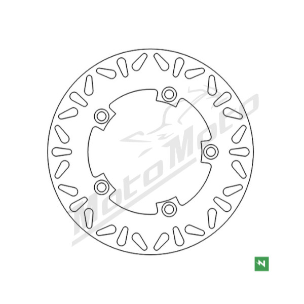 Newfren rear brake disc Suzuki GSF / GSR / GSX-F / GSX-FA / SFV / SV 600-1250cc 05-16