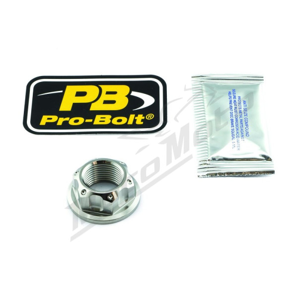 PRO BOLT Axle Nut for Swingarm Titan Aprilia / Kawasaki / Suzuki / Yamaha 600-1400cc 03-25
