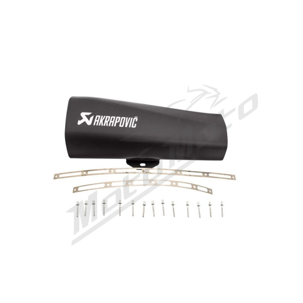 AKRAPOVIC Duslintuvo korpuso remonto kompl. nerūdijančio plieno Gilera / Piaggio 400-500 07-16