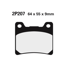 NISSIN stabdžių trinkelės Yamaha BT / FJ / FZ / FZR / FZX / GTS / RD / TDM / TRX / TZR / VMX / XJ / XJR / XV / XVS / XVZ / YX / YZF 81-06