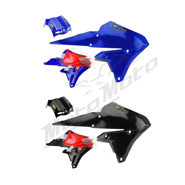 CYCRA Powerflow Intake Radiator Shrouds Yamaha WR / YZ 250-450 14-19