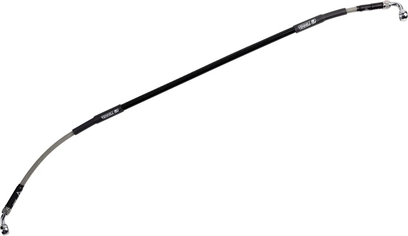 MOOSE OFFROAD Rear Stainless Steel Braided Brake Line Husqvarna CR / WR 125cc 09-13