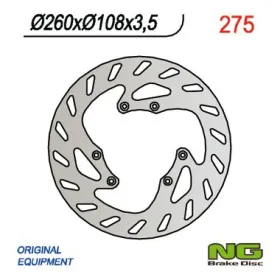 NG BRAKES Priekinis fiksuotas stabdžių diskas 260mm Motorhispania / Peugeot 50-125cc 02-13