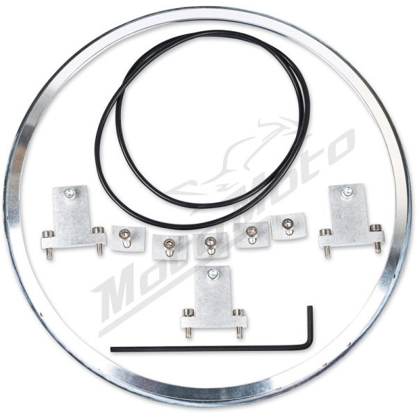 J.W. SPEAKER Headlight Adapter Kit Ducati Monster / Sport 696-1000 04-10
