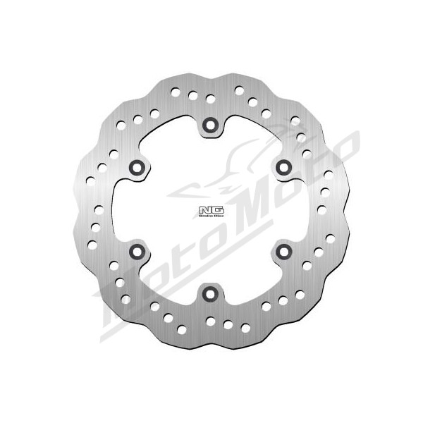 NG BRAKES Rear Wave Fixed Brake Disc 220mm Yamaha DT / TDR / TT 125-600cc 84-07