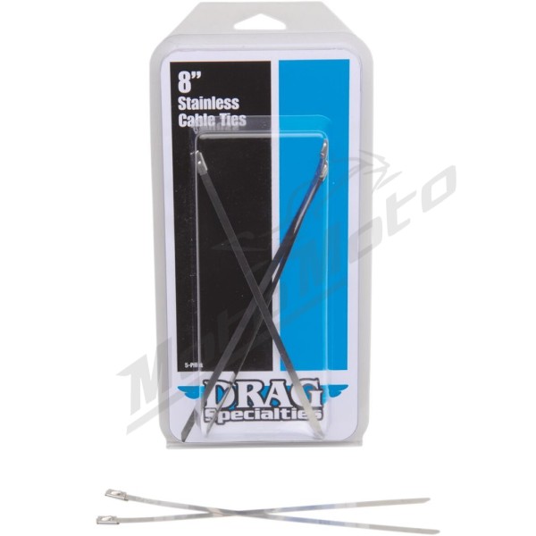 DRAG SPECIALTIES Stainless Steel Cable Tie 20,5cm 5pcs.
