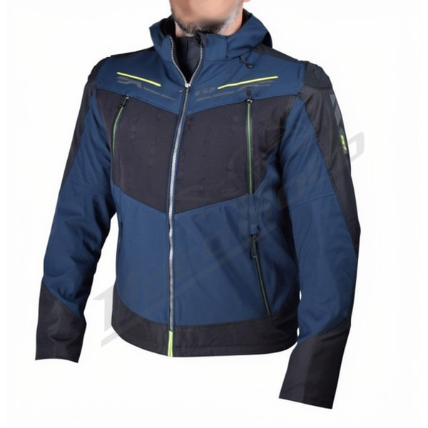 LS2 ZIRCONIUM Man Textile Jacket Black / Red