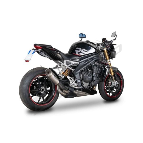 SPARK GRID-O Slip-On Muffler TRIUMPH SPEED TRIPLE 1200 2021-2024
