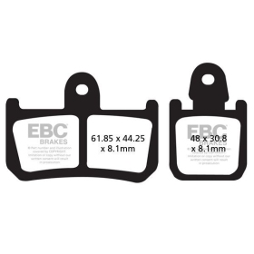 EBC FA  Organic Brake Pads YAMAHA VMX / YZF-R1 1000-1700 07-17