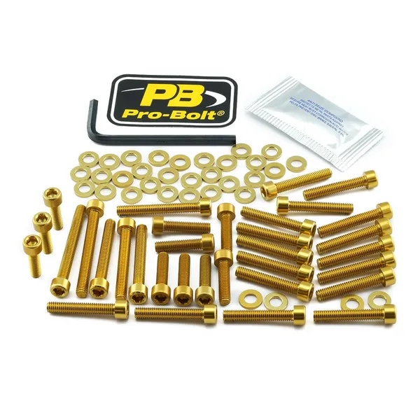 PRO BOLT Aluminium Engine Bolt Kit For BMW S 1000cc 10-16