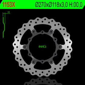 NG Front Brake Disc Fantic / Yamaha 125-450cc 16-26