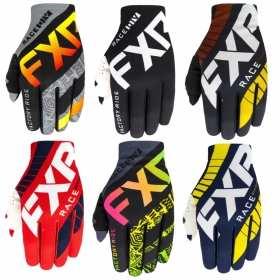 FXR Slip-On Lite MX Gear Motocross textile gloves