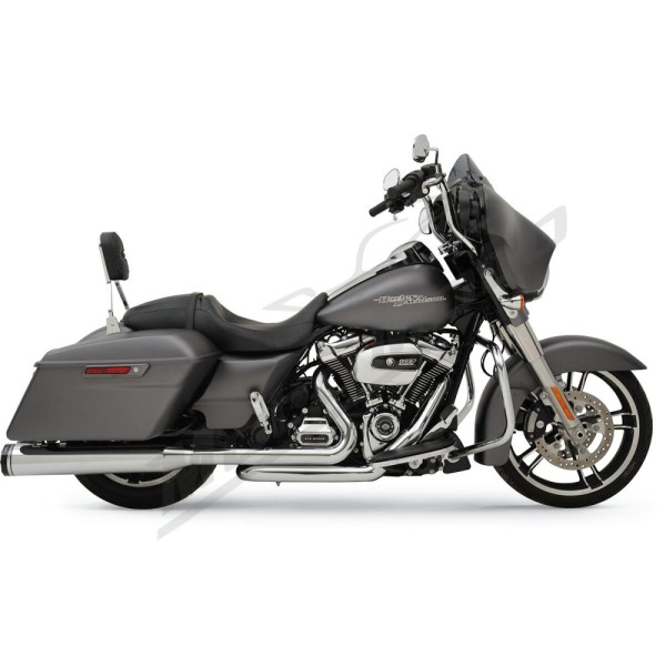 KHROME WERKS 2-into-2 Dominator Exhaust System Harley Davidson FLH / FLGFB / FLHR / FLHRXS / FLHT / FLHX / FLTRK / FLTRXSE 1750-1977 17-24
