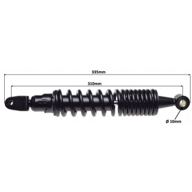 Rear shock absorber HONDA SES / SH 125-150cc 2002-2012 308mm 1pc