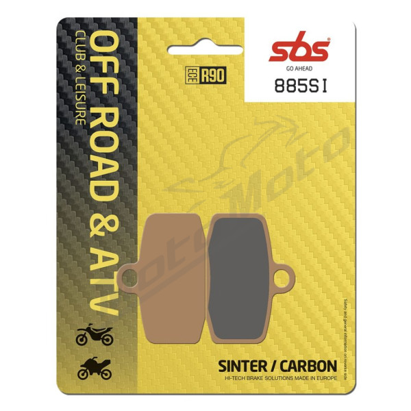 SBS SI Offroad 885SI stabdžių trinkelės Husqvarna / KTM / Sherco 85-350cc 12-23
