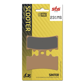 SBS MS Scooter Maxi 231MS Sintered Brake Pads BMW C / CE 400cc 18-24