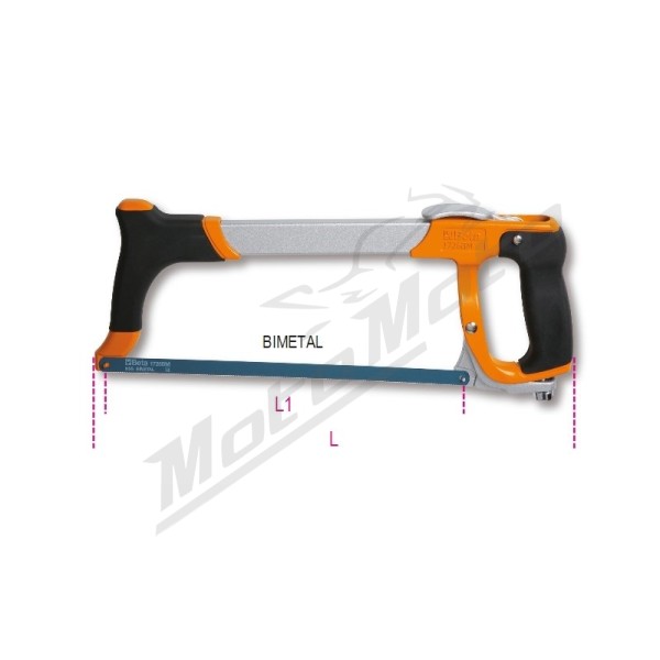 BETA Hacksaw Frame with quick release Blade attachment system